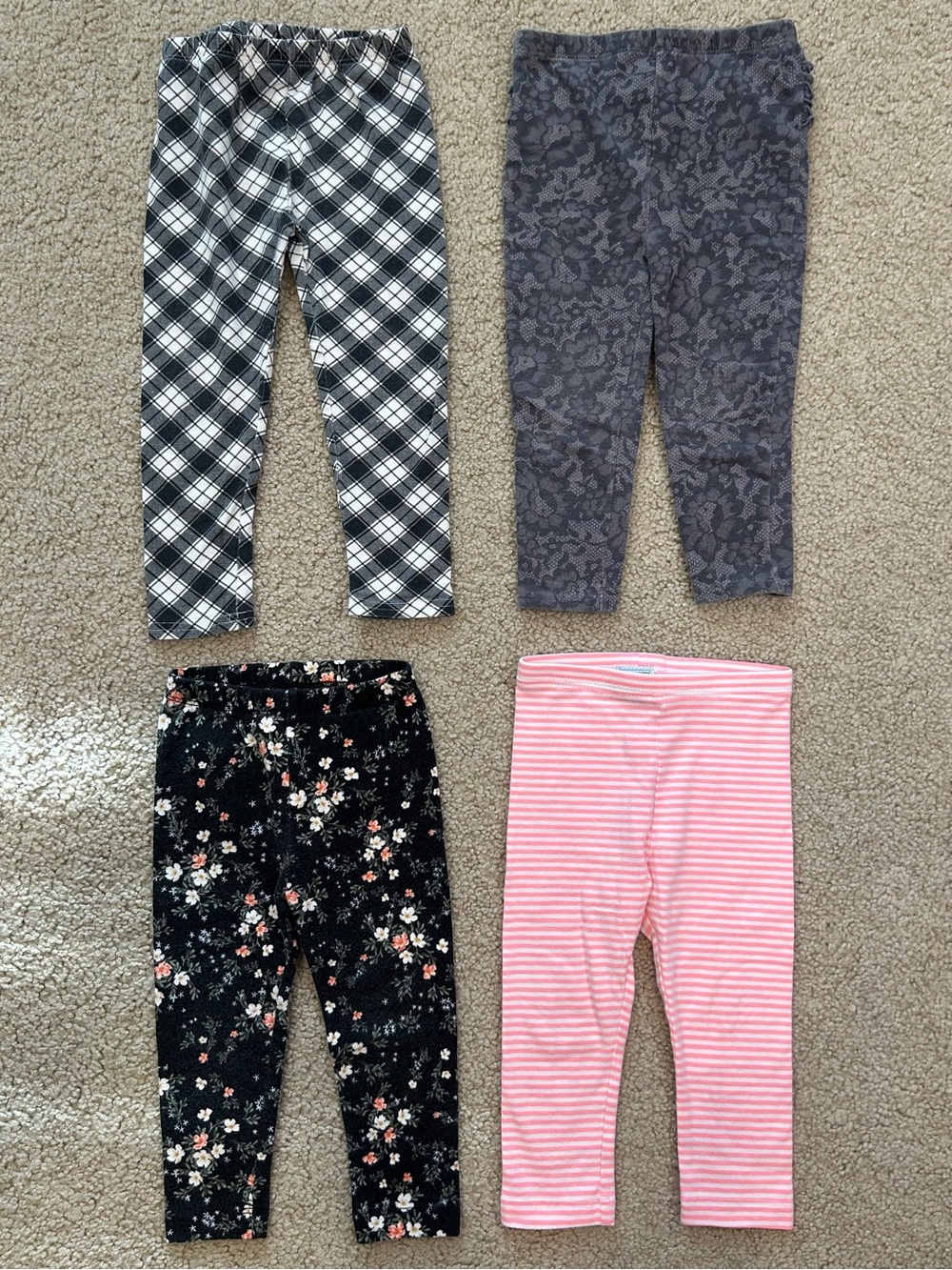 Girls Pants/Jeans/Leggings Bundle Size 18-24 Months (17 Pairs) - Picture 6 of 6
